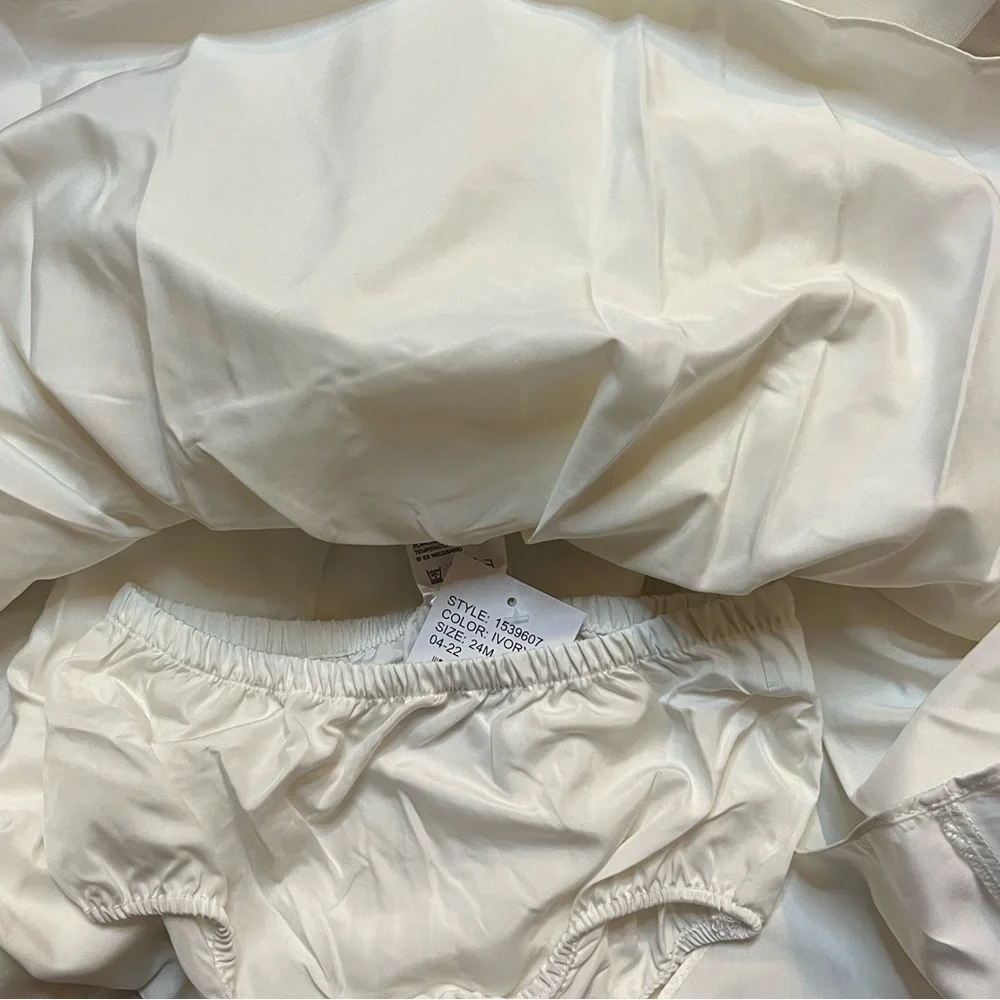 Pastourelle Ballerina A-Line Dress with Diaper Cover 24 months